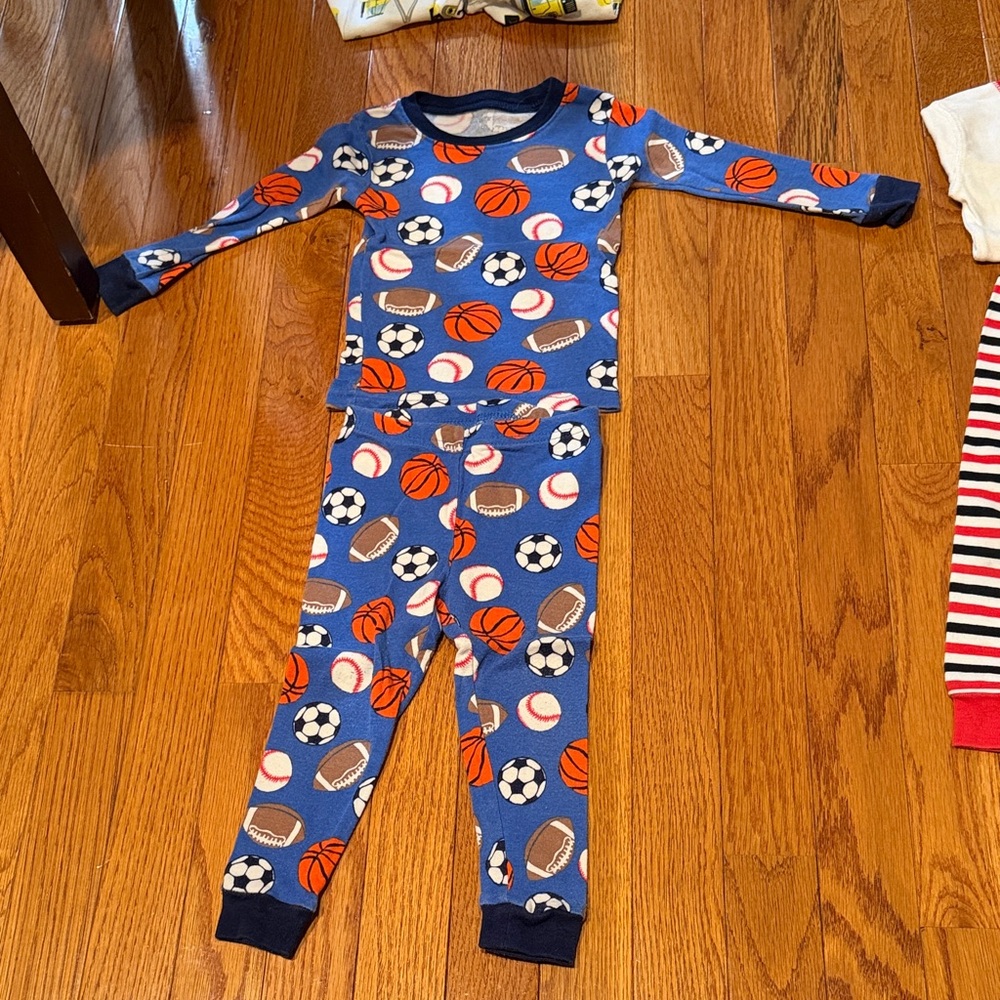 18M Pajama Set Bundle – 14 total Pieces - Picture 7 of 13